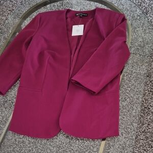 Chic Magenta Blazer